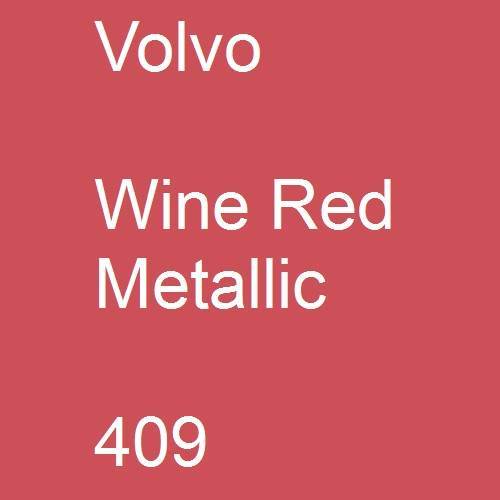 Volvo, Wine Red Metallic, 409.